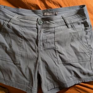Prana size 4 shorts, dark teal